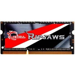 Memória RAM SO-DIMM Ripjaws 8GB (1x8GB) DDR3L-1600Mhz CL11 1.35V Preta - G.SKILL