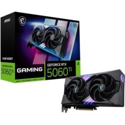 Placa Gráfica NVIDIA GeForce RTX 5060 Ti "Blackwell" Gaming OC 16G GDDR7 DLSS4 - MSI