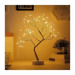 Decoração de Natal LED 102xLED/3xAA branco quente