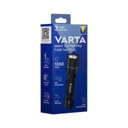 Varta 18923101111 - Lanterna tática recarregável NIGHT CUTTER PRO F20R LED/USB