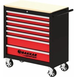 Carro de Ferramentas XXL DRAKKAR 7 Gavetas com 170 Peças
