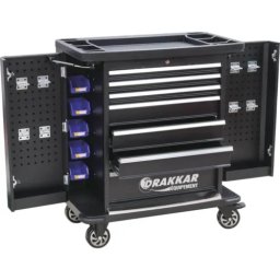 Carro de Ferramentas DRAKKAR 7 Gavetas 107 Peças