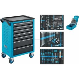 Carro de Ferramentas HAZET Assistent 7 Gavetas 187 Peças