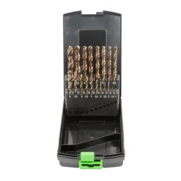 Estojo de Brocas Helicoidais JBM 1-10mm Cobalto HSS Co5