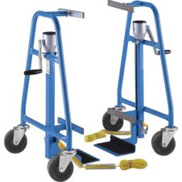 kaiserkraft Transportador de elevação, mecânico, embalagem de 2 unid., capacidade de carga 600 kg, elevação 300 mm, Transportador de elevação, mecânico, embalagem de 2 unid., capacidade de carga 600 kg, elevação 300 mm. Ideais para mudanças, manutenção ou