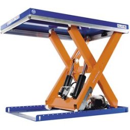 Edmolift Mesa de elevação compacta , capacidade de carga 3000 kg, plataforma CxL 1700 x 900 mm, elevação útil 1100 mm, Mesa de elevação compacta, capacidade de carga 3000 kg, plataforma CxL 1700 x 900 mm, elevação útil 1100 mm. Produção europeia. Tesouras