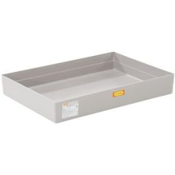 CEMO Cuba coletora reforçada a fibra de vidro para paletes , com homologação, sem pinos de fixação, sem grade, Cuba coletora reforçada a fibra de vidro para paletes, com homologação, sem pinos de fixação, sem grade. Altamente resistente a óleos, químicos