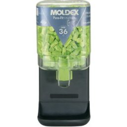 MOLDEX Estação de proteção auricular incluindo tampões , PuraFit® verde, SNR 36 dB, inclui 250 pares de PuraFit®, Estação de proteção auricular incluindo tampões, PuraFit® verde, SNR 36 dB, inclui 250 pares de PuraFit®. Elevado isolamento acústico de 36 d
