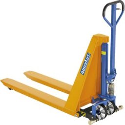 kaiserkraft Carro de elevação de tesoura, com forquilhas, manualmente hidráulico, capacidade de carga 1500 kg, Carro de elevação de tesoura, com forquilhas, manualmente hidráulico, capacidade de carga 1500 kg. Com sistema de elevação hidráulico manual. Pa