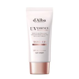 D'alba Protetor solar facial UV Essence Waterfull+ SPF50+ Loção tonificante e protetora contra o sol