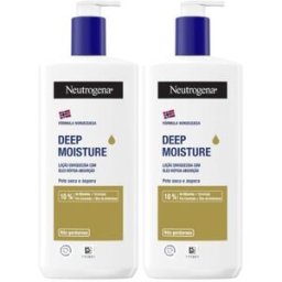 Neutrogena Hidratação Profunda Loção Enriquecida com Óleo 2x400ml Preço Especial