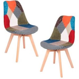Presentes Miguel Pack 2 Cadeiras Synk Patchwork