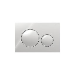 Geberit 115.882.KH.1 - Placa de acionamento Sigma20 24,6x16,4 cm cromado fosco