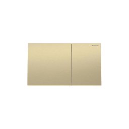 Geberit 115.622.QF.1 - Placa de acionamento Sigma70 25x14,6 cm latão escovado