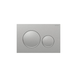 Geberit 115.889.SN.1 - Placa de acionamento Sigma20 24,6x16,4 cm em aço inoxidável