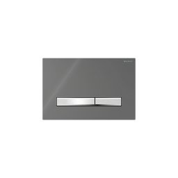 Geberit 115.788.JK.2-Placa de acionamento Sigma50 24,6x16,4 cm antracite/cromado mate