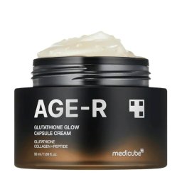 Medicube Cosméticos Faciais Creme em Cápsulas AGE-R Glutathione Glow Creme Iluminador com Efeito Pele de Vidro