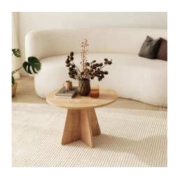 Mesa de centro MUSHROOM 40x60 cm carvalho safira