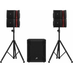 Audibax Pro Seattle 1000 Sistema PA Line Array Bluetooth + Suportes Sistema Line Array activo