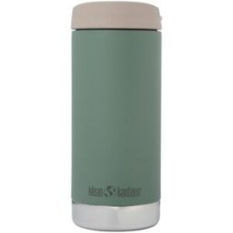 Klean Kanteen TKWide Insulated Coffee Tumbler Café Cap 1011145 Sea Spray, garrafa térmica, 355 ml