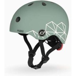 Capacete XXS-S Scoot & Ride, Green Lines
