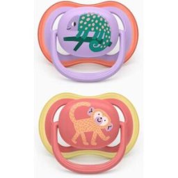 Pack 2 Chupetas Ultra Air Deco Philips Avent para Menina, 18M+