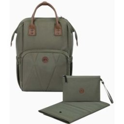 Mochila Muda-Fraldas 2-em-1 Bebe Confort, Mineral Green
