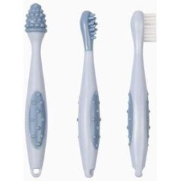 Conjunto 3 Escovas de Dentes Evolutivas para Bebé Bebe Confort, 3M+