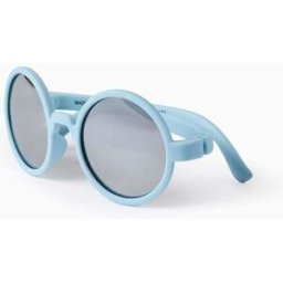 ZIPPY Óculos de Sol Redondos UV Nível 3 Ultraflexíveis para Bebé 3-5A, Azul claro Azul Claro S
