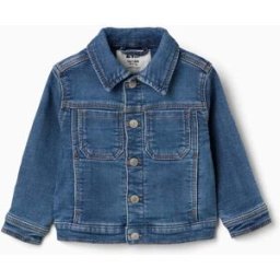 ZIPPY Casaco de ganga com quatro bolsos para bebé menino, azul Azul 12-18 Months