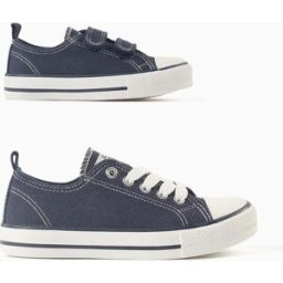 ZIPPY Sapatilhas de lona em ganga para menino, azul-escuro Azul 30