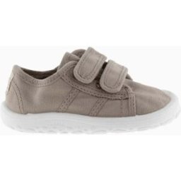 Sapatilhas Barefoot Victoria em lona para criança, bege Beige 26
