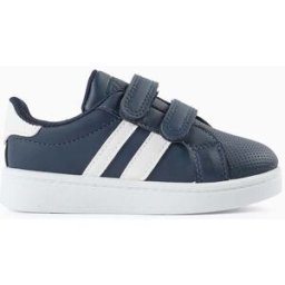 ZIPPY Sapatilhas com Riscas para Bebé Menino, Azul Escuro Azul 19