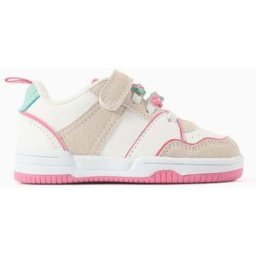 ZIPPY Sapatilhas com flores decorativas para bebé menina, multicolor Branco 22