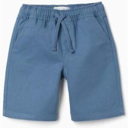 Calções compridos de algodão Carolina Celas x Zippy para menino, azul Azul 8-9 Years