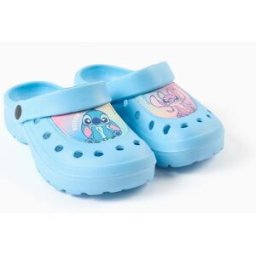 ZIPPY Clogs em EVA com estampado Stitch e Angel para menina, azul-claro Azul Claro 24-25
