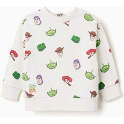 Disney Sweat cardada com motivo Toy Story para bebé menino, branco Branco 5-6 Years