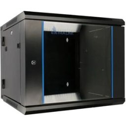 Extralink - Armário bastidor (Rack) 19'' de Dupla Secção p/ parede 9U 600×(500+100)×505mm