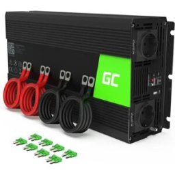 Green Cell INV12 - Inversor 12VDC ➝ 230V onda sinusoidal modificada 3000W c/ USB