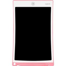 Logilink AA0181 - Tablet de escrita LCD infantil 10'' apagável - Rosa