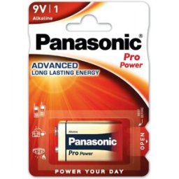 Panasonic PROPOWER - Pilha alcalina 9V 6LR61 - [1 unid.]