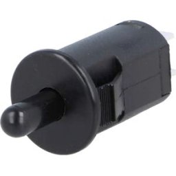 SCI R13-918A-01 - Botão de pressão OFF-(ON) 250V 1A preto