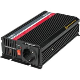 Rebel URZ3166 - Inversor 24VDC -> 230V onda sinusoidal modificada 1000W c/ garras