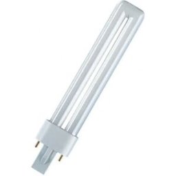 Osram DULUX S 9W/840 - 010588 - Lâmpada fluorescente tipo PL G23 2 pinos 9W/840 (branco neutro)