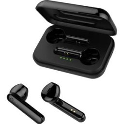 Forever TWE-110 Earp black - Auriculares Earbuds Bluetooth 5.1 com microfone e estojo de carregamento - preto