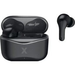 Maxlife MXBE-01 - Auriculares in-ear Bluetooth 5.1 TWS com microfone recarregáveis c/ estojo de bateria - Preto