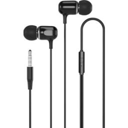 XO EP31 - Auriculares In-Ear com microfone Jack 3.5mm - preto