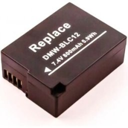 Bateria para câmara compatível com Leica BP-DC12 / Panasonic DMW-BLC12 7.4V 1000mAh 5.8Wh Li-Ion - decoded