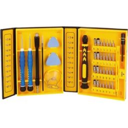 Conjunto de chaves de precisão e ferramentas para reparação de telemóveis (38pcs)