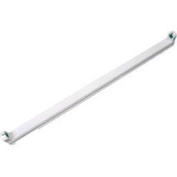 Armadura industrial simples p/ lâmpada LED T8 120cm (unilateral)